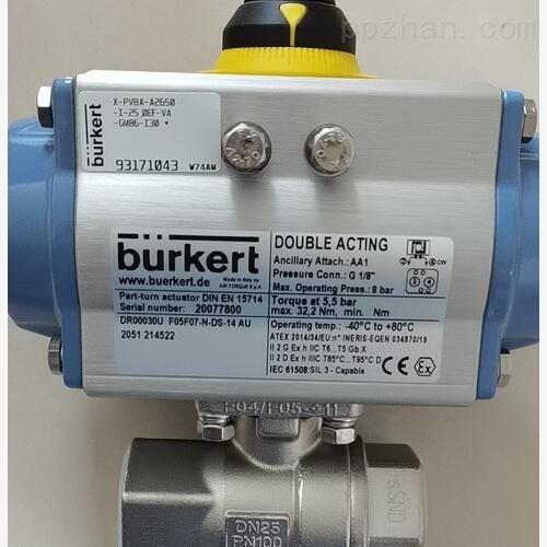 原装0344型BURKERT电磁阀 类型描述