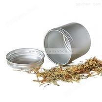 通用小号金银花茶叶铝罐 密封圆形中药铝盒厂家
