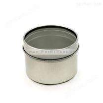 马口铁小圆罐蜡烛罐 无印刷开窗蜡烛罐