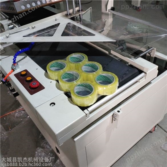 凯杰BF-450 pof膜热收缩塑封机厂家 衣架套膜包膜机 铝型材自动覆膜包装机