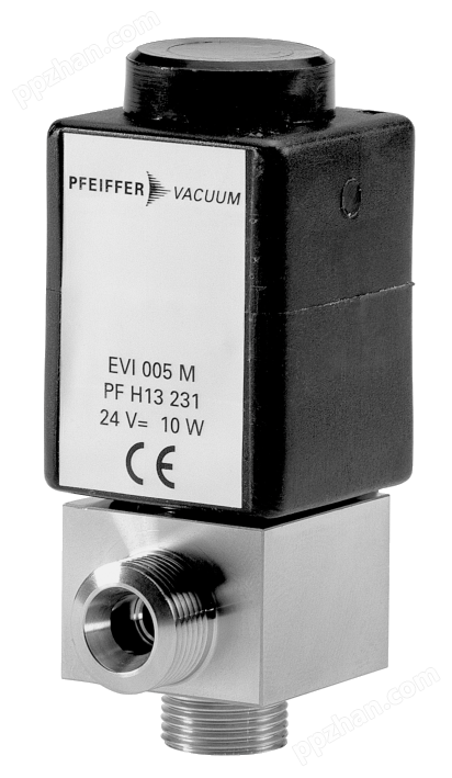 德国普发真空pfeiffer vacuum EVI 005 M，小型角阀，电磁驱动，无 PI