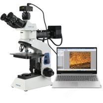 KOPPACE 三目金相显微镜 500万像素 50X-500X USB2.0相机 提供图像测量软件