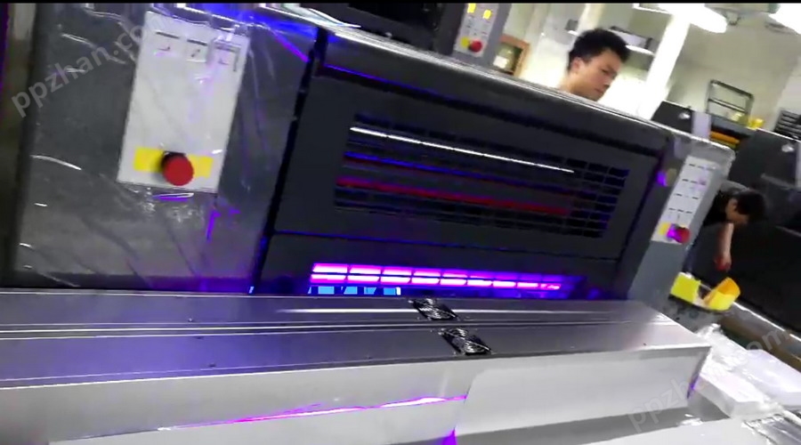 海德堡SM52胶印机改装UV LED系统