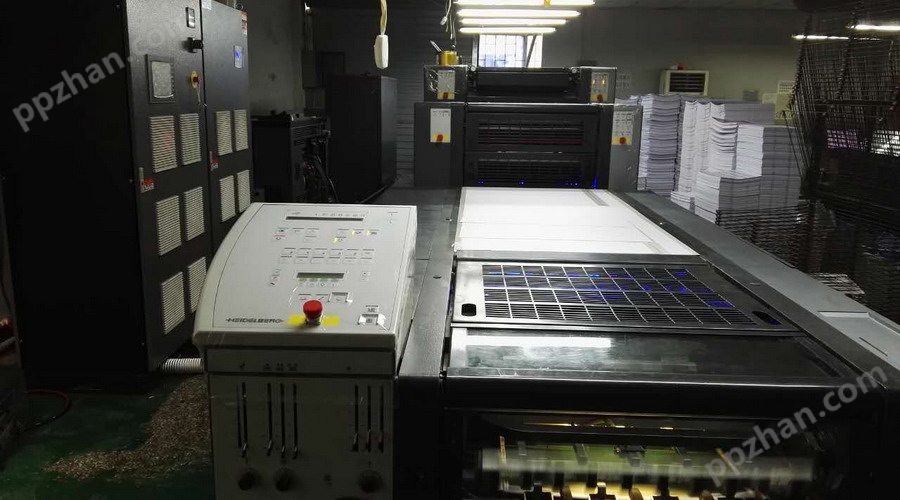 海德堡SM52胶印机改装UV LED系统