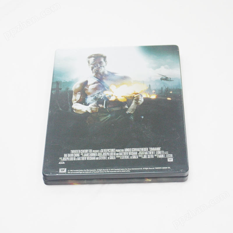 暴力系列电影马口铁DVD包装金属盒