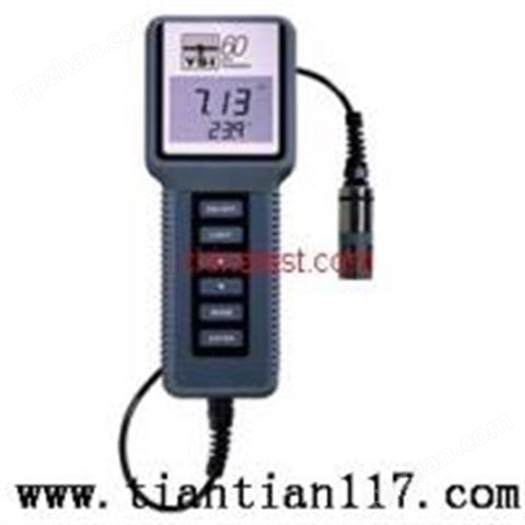 YSI60酸度/温度测量仪/PH计/酸度计/美国YSI