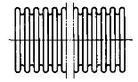 环形波纹管结构图