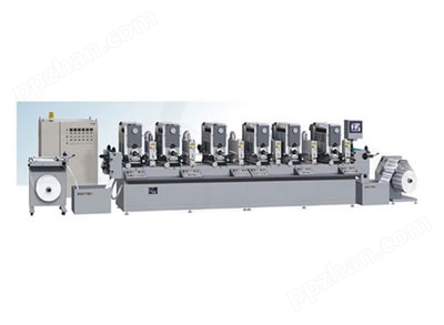 SUPER-320全自动套印间歇式（全轮转）高速不干胶商标印刷机
