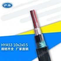 HYA53钢带铠装10对通信电缆