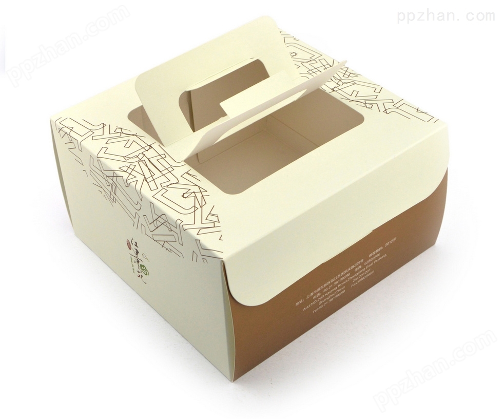 东江明城酒店设计的西点蛋糕包装盒欣赏