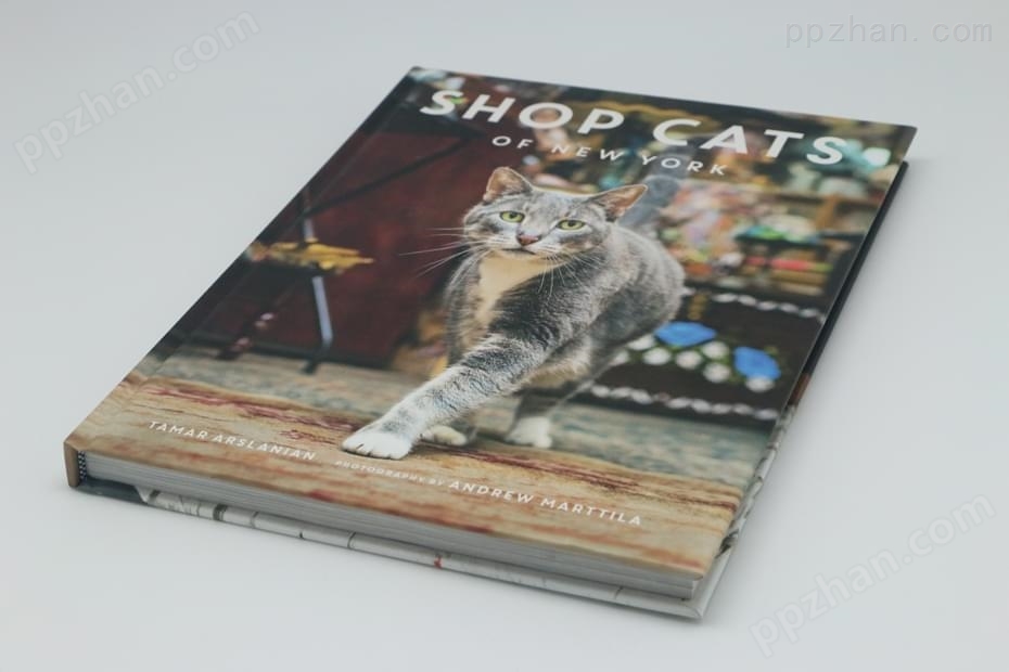 SHOP CATS 硬壳方脊精装书印刷
