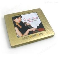 伤感情歌音乐CD铁盒马口铁光碟包装盒生产定制