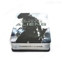 枪战电影系列DVD光碟专业铁盒马口铁包装金属盒