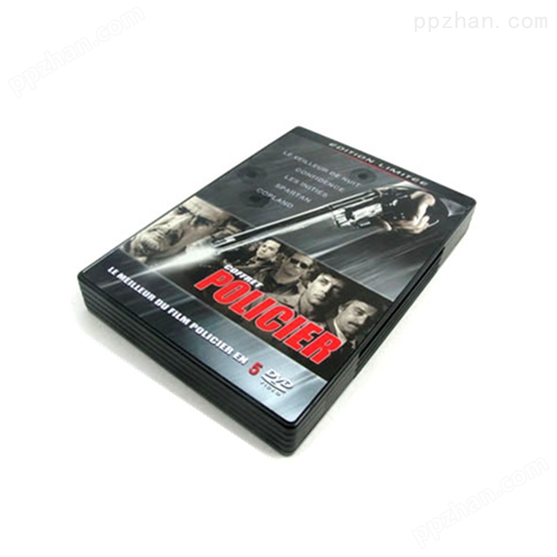 暴力枪战电影大片光碟DVD铁盒 马口铁DVD包装盒