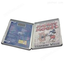 长方形美国经典动画片米老鼠DVD包装铁盒马口铁