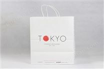 TOKYO简约服装牛皮纸袋定制