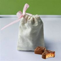深圳厂家定制生产环保高质礼品包装棉布袋巧克力包装棉布束口袋